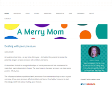 Tablet Screenshot of amerrymom.com